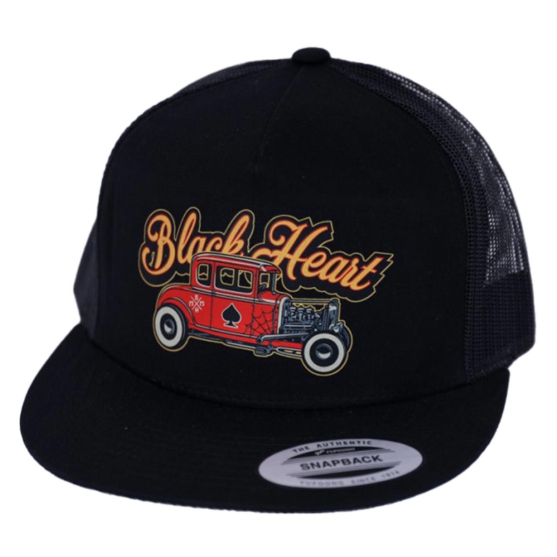 Kšiltovka Black Heart Hot Rod