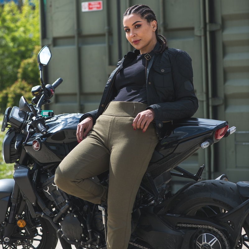 Oxford Super Leggings 2.0 caqui para mujer liquidación