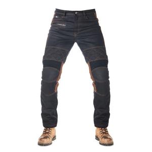 Pantalones de moto Fuel Sergeant 2 Waxed Marrón y Negro