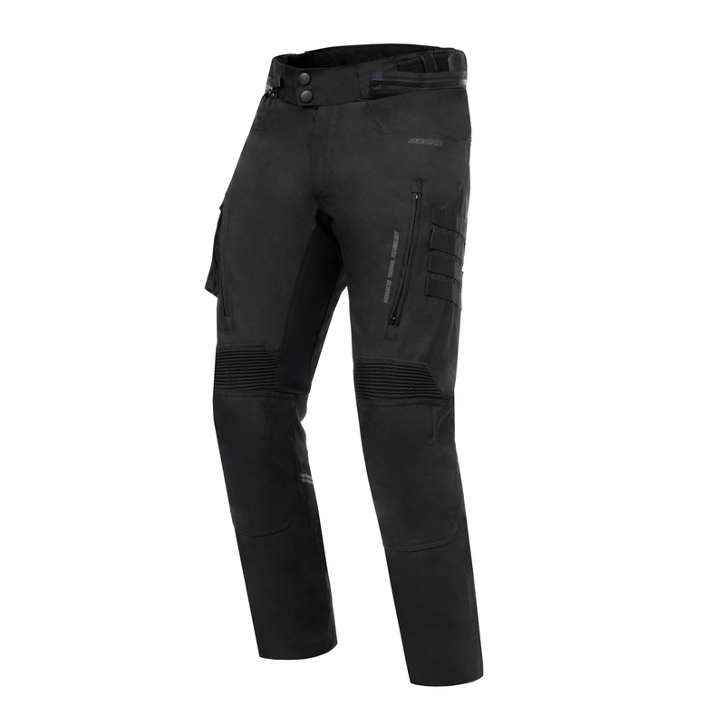 Pantalón de moto Ozone Union II negro corto liquidación