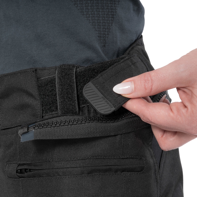 Pantalón de moto para mujer Ozone Union II Negro liquidación