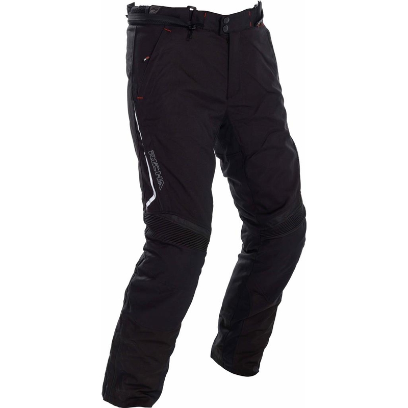 Pantalones moto RICHA Camargue EVO negro cortos liquidación