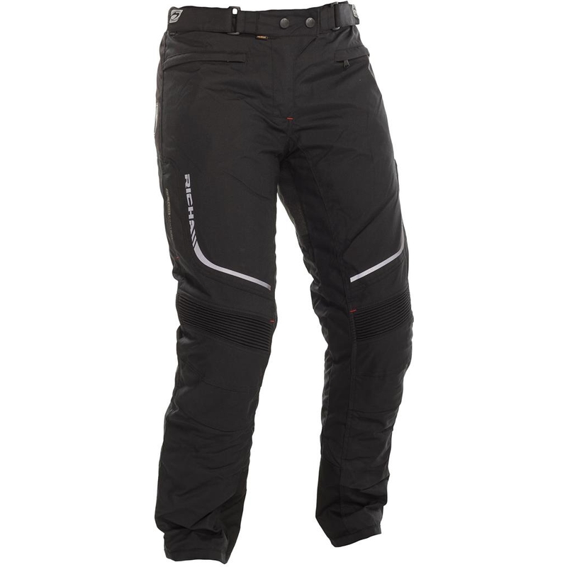 Pantalones moto mujer RICHA Colorado negro liquidación