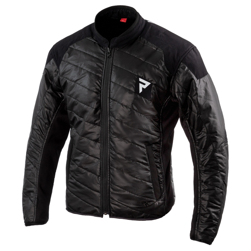 Chaqueta de moto Rebelhorn Hardy II negro-amarillo fluo liquidación