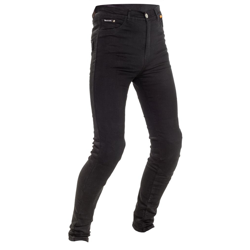 Jeggings de moto para hombre RICHA Jegging negro en oferta liquidación