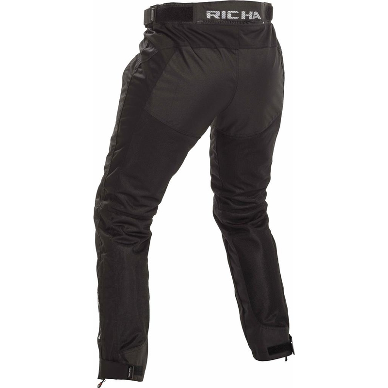 Pantalones moto mujer RICHA Cool Summer negro liquidación