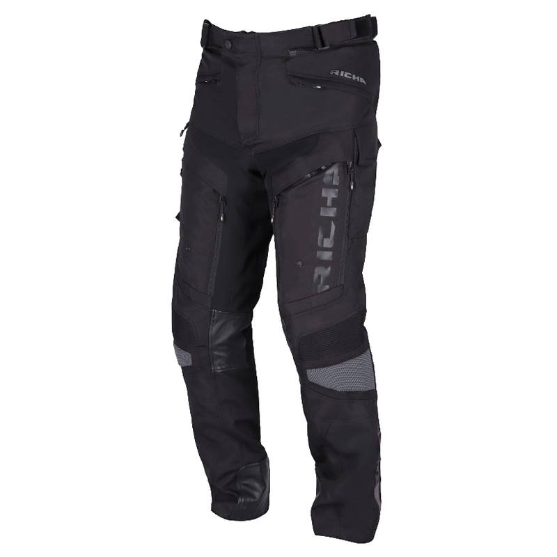 Kalhoty na motorku RICHA Infinity 2 Adventure černé výprodej