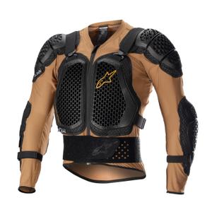 Protector corporal Alpinestars Bionic Action 2 negro-marrón