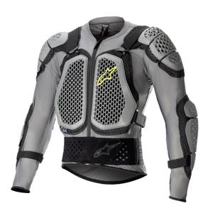 Protector corporal Alpinestars Bionic Action 2 negro-gris-amarillo fluorescente