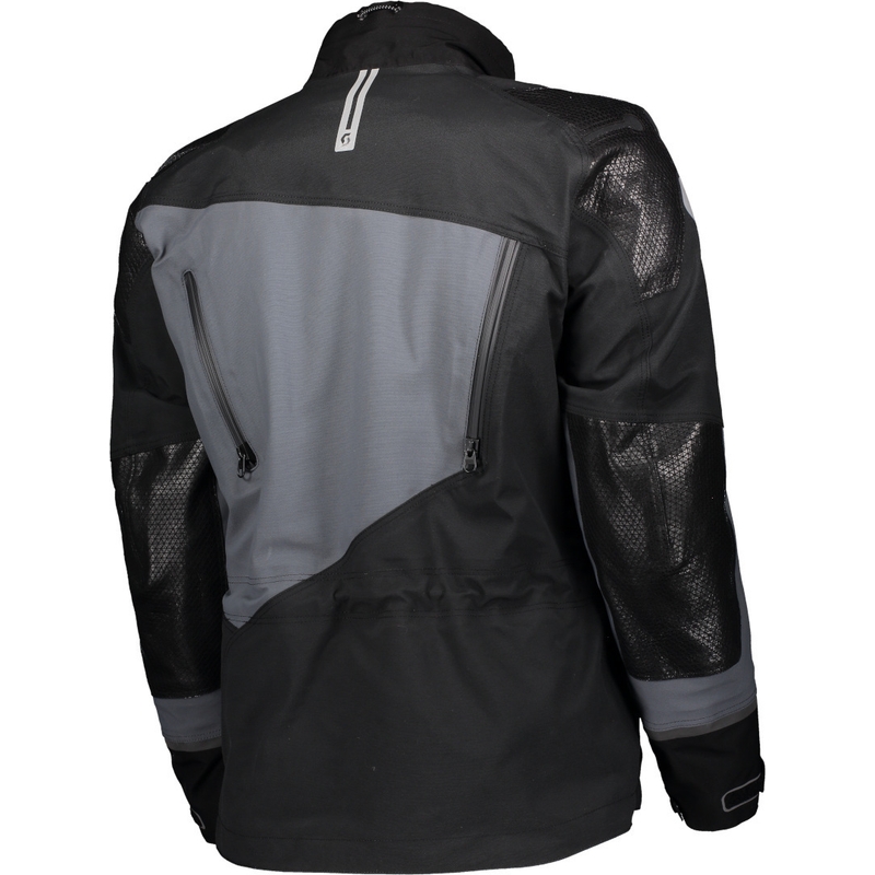 Chaqueta de moto SCOTT Priority GTX para mujer negro-gris