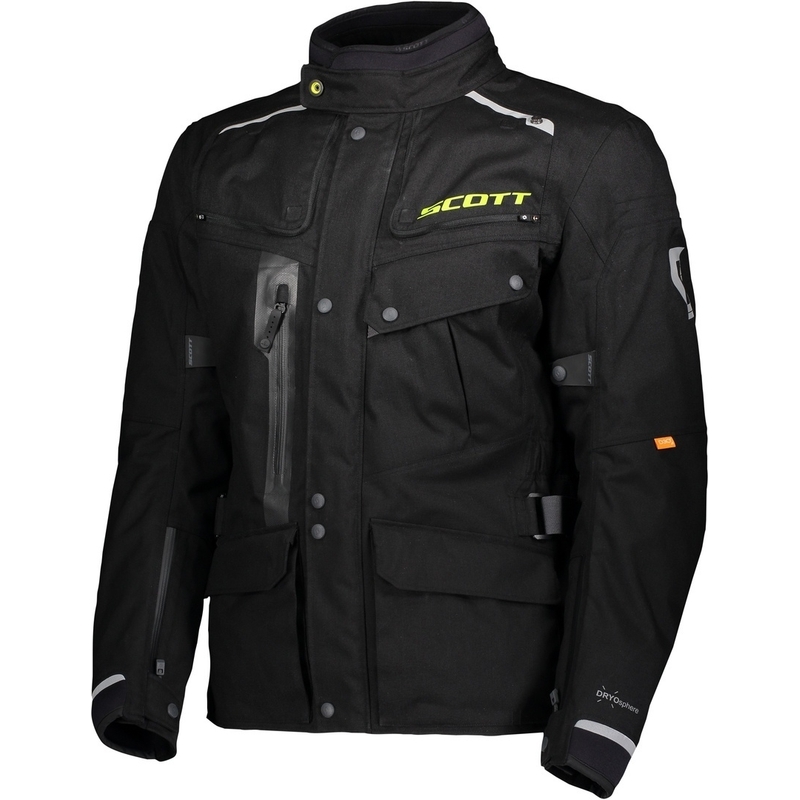 Chaqueta de moto SCOTT Voyager Dryo negra liquidación