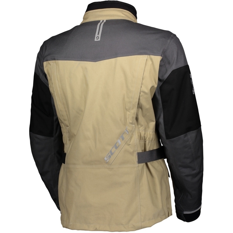 Chaqueta de moto SCOTT Voyager Dryo marrón-gris