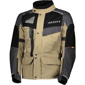 Chaqueta de moto SCOTT Voyager Dryo marrón-gris