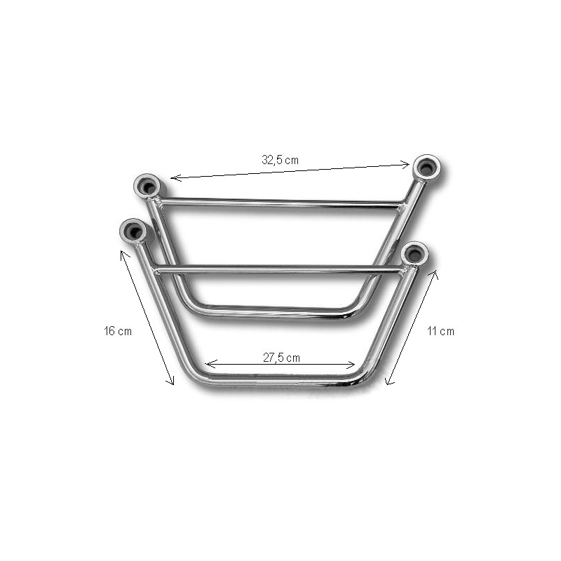 Podpěry pod brašny - systém KLIK-FIX Honda Shadow VT750 C2 1997-2003 výprodej
