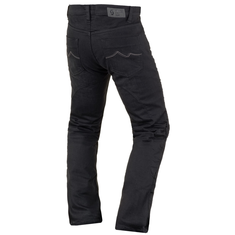 SCOTT Denim Stretch Motorcycle Jeans Negro