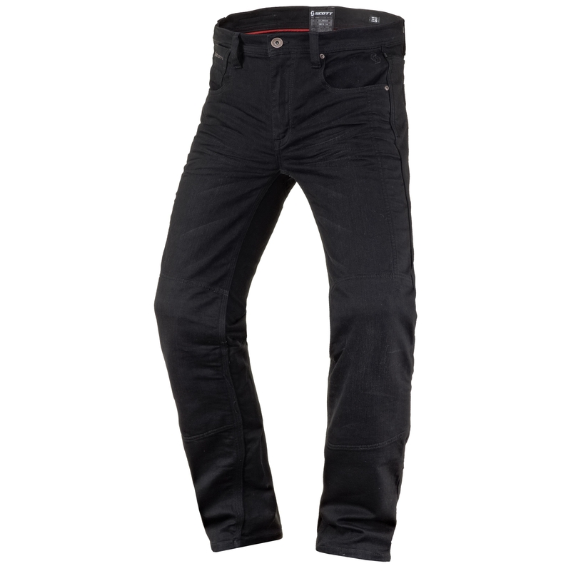 SCOTT Denim Stretch Motorcycle Jeans Negro