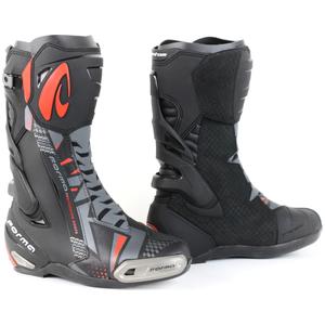 Botas de moto Forma Phantom negro-gris-rojo