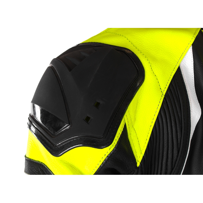 Mono de moto RSA GT2 negro-blanco-amarillo fluorescente liquidación