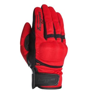 Guantes de moto Furygan Jet D3O rojo-negro