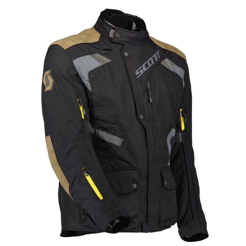 Chaqueta de moto SCOTT Dualraid Dryo negra liquidación