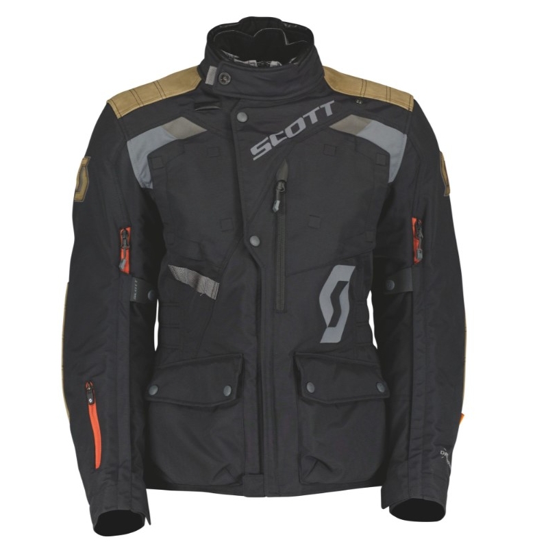Chaqueta de moto para mujer SCOTT Dualraid Dryo negra liquidación