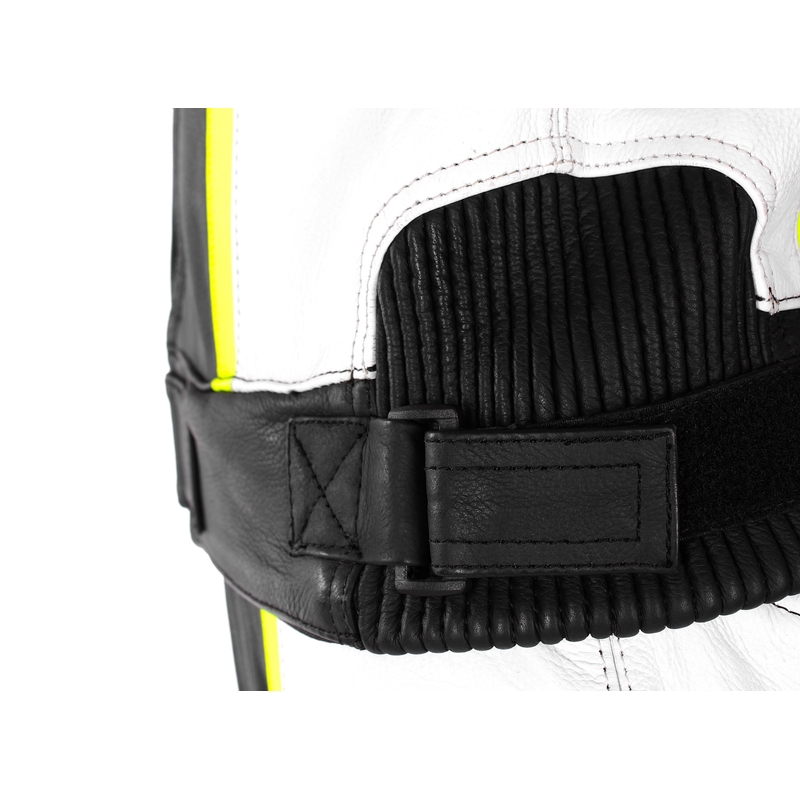 Mono de moto RSA Imola 2 negro-blanco-amarillo fluo liquidación