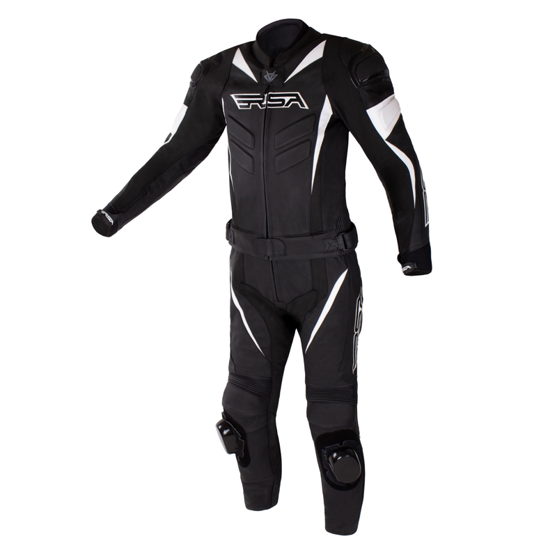 Mono de moto RSA GPX 2 blanco y negro liquidación