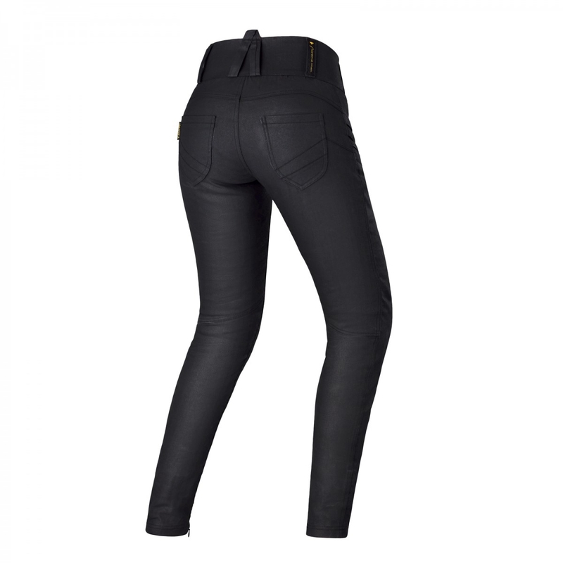 Vaqueros de moto Shima Nox 2.0 Wax Black para mujer liquidación