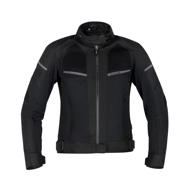 Chaqueta de moto RICHA Airstorm WP Black para mujer liquidación