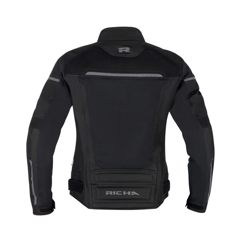 Chaqueta de moto RICHA Airstorm WP Black para mujer liquidación