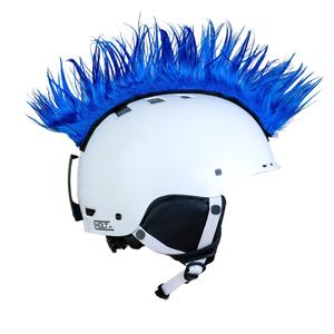 Casco Mohawk azul oscuro
