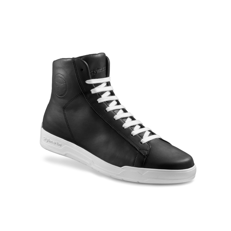 Stylmartin Core botas moteras blancas y negras