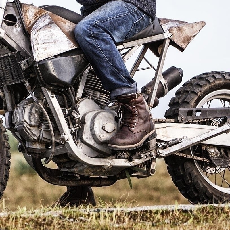 Botas de moto Stylmartin Ace marrón