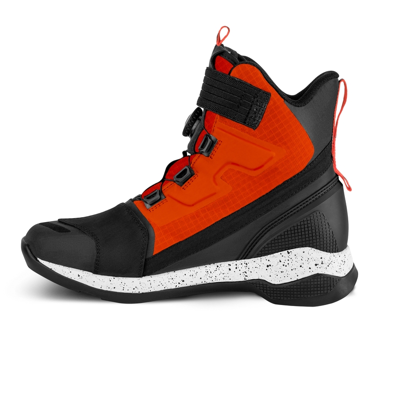 Botas de moto Shima Takeshi negro-rojo