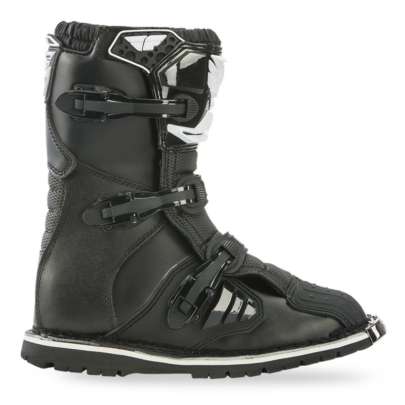 Botas Moto Niños FLY Racing NEW Maverik Youth Negro y Blanco