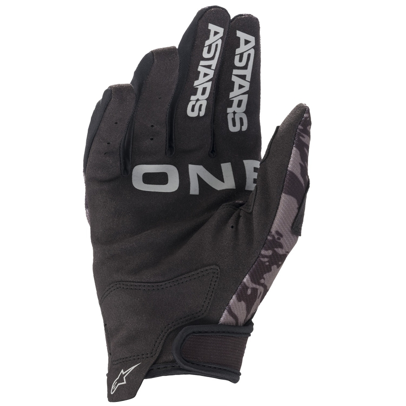 Dětské motokrosové rukavice Alpinestars Radar černo-šedé