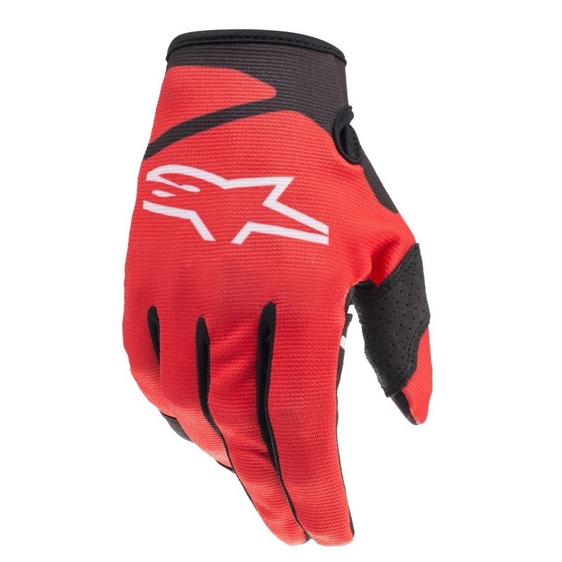 Dětské motokrosové rukavice Alpinestars Radar černo-červené