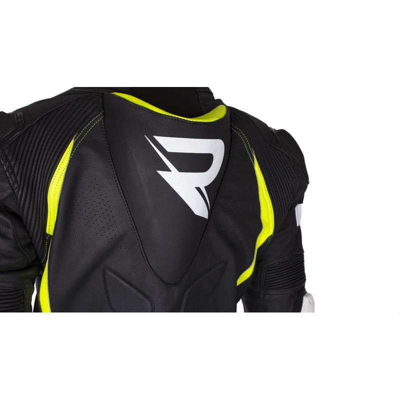 Mono de moto Street Racer Fast Track 2 Negro-Blanco-Amarillo Flúo liquidación