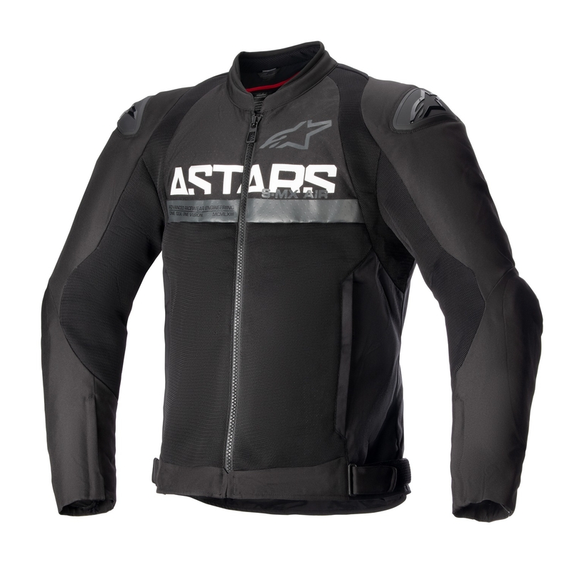 Chaqueta de moto Alpinestars SMX Air negra