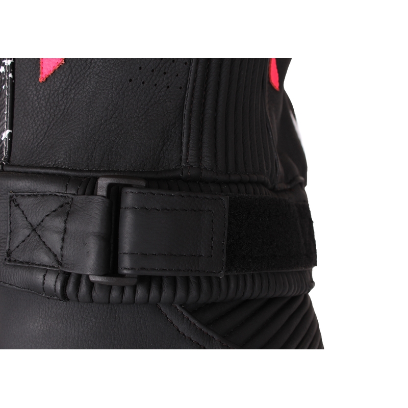 Mono de moto RSA GT2 para mujer, color negro, blanco y rosa fluorescente, en oferta. liquidación