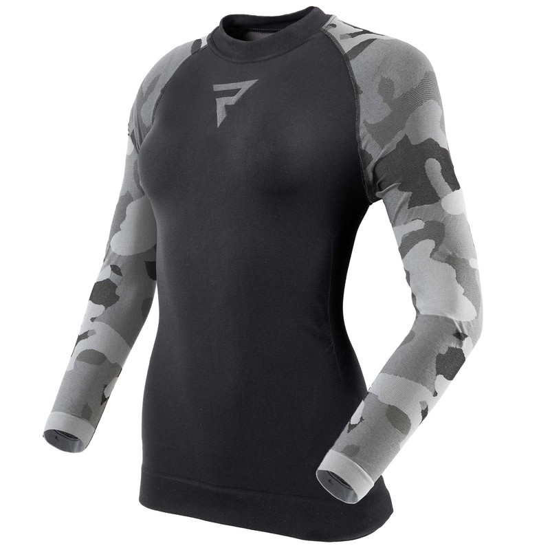 Camiseta térmica de mujer Rebelhorn Freeze II camo