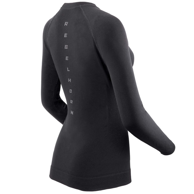 Camiseta térmica de mujer Rebelhorn Freeze II Negro