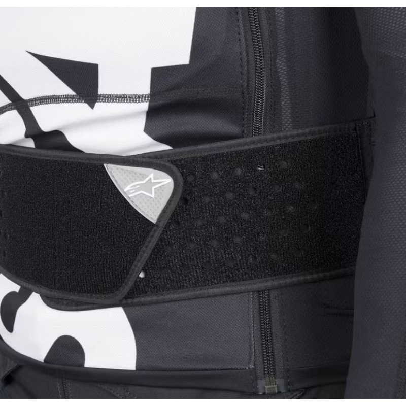 Protector corporal Alpinestar Sequence Protection Negro, Blanco y Rojo
