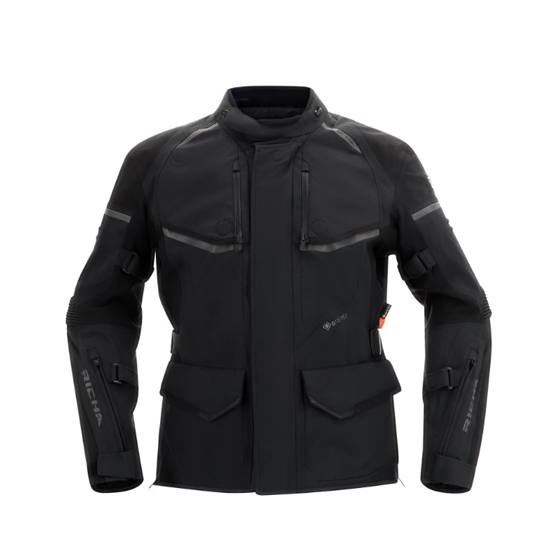 Chaqueta de moto RICHA Atlantic 2 Gore-Tex negra liquidación