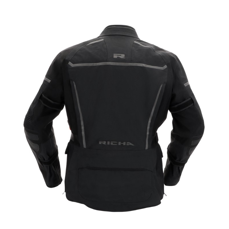 Chaqueta de moto RICHA Atlantic 2 Gore-Tex negra liquidación