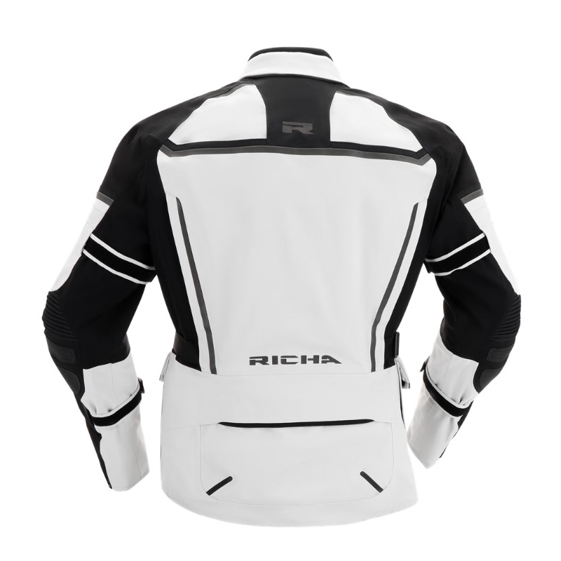 Chaqueta de moto RICHA Atlantic 2 Gore-Tex negro-gris liquidación