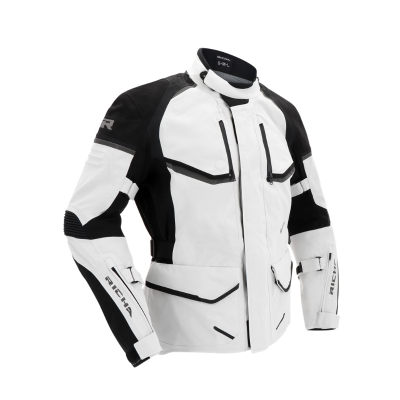 Chaqueta de moto RICHA Atlantic 2 Gore-Tex negro-gris liquidación