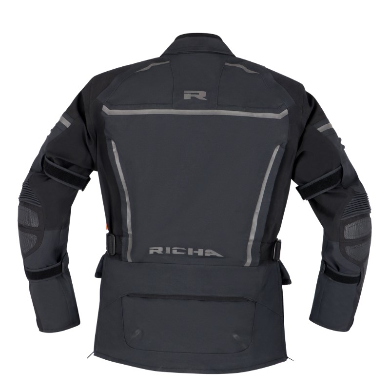 Chaqueta de moto RICHA Atlantic 2 Gore-Tex Negro para mujer liquidación