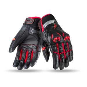 Guantes de moto SETENTA GRADOS SD-N32 negro-rojo