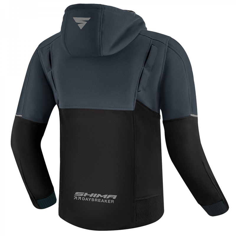 Sudadera de moto para mujer Shima Daybreaker negro-gris